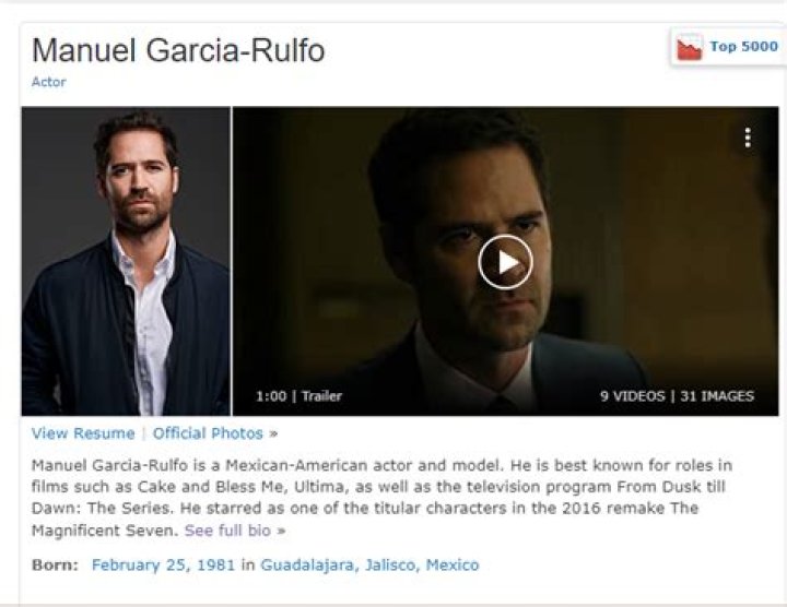 Let's Discover Manuel Garcia-Rulfo Life Story & Net Worth ·