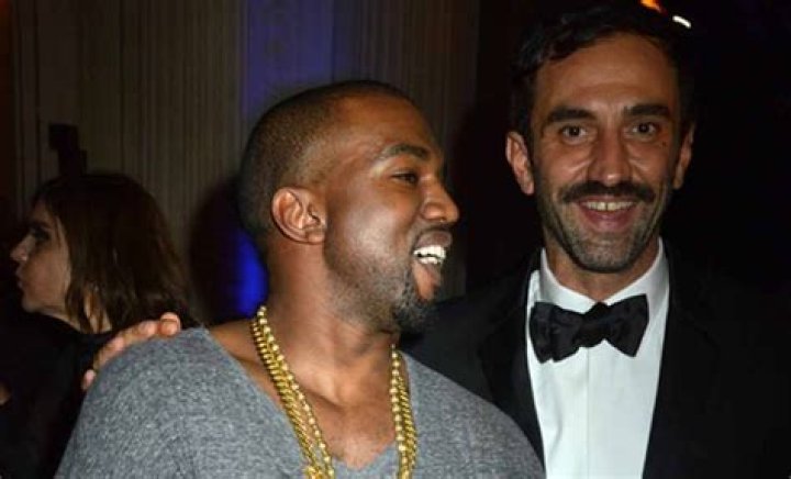 Riccardo Tisci And Kanye West