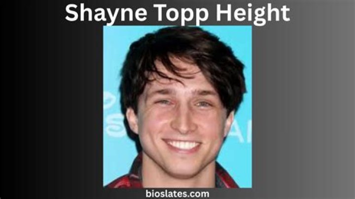 Shayne Topp Height, Weight, Age, Girlfriend, Family, Facts, Biography ·