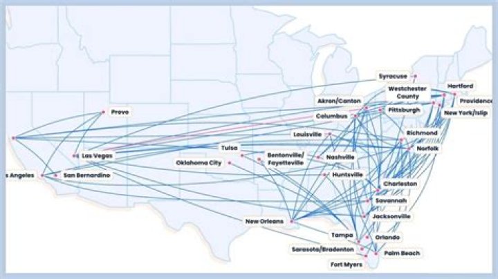 Where does Breeze Airways fly out of Islip?