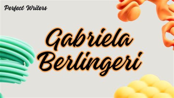 Who is Gabriela Berlingeri?Bio, Age, Boyfriend, Height, Career, Net Worth ·